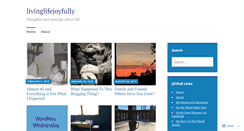 Desktop Screenshot of livinglifejoyfully.net